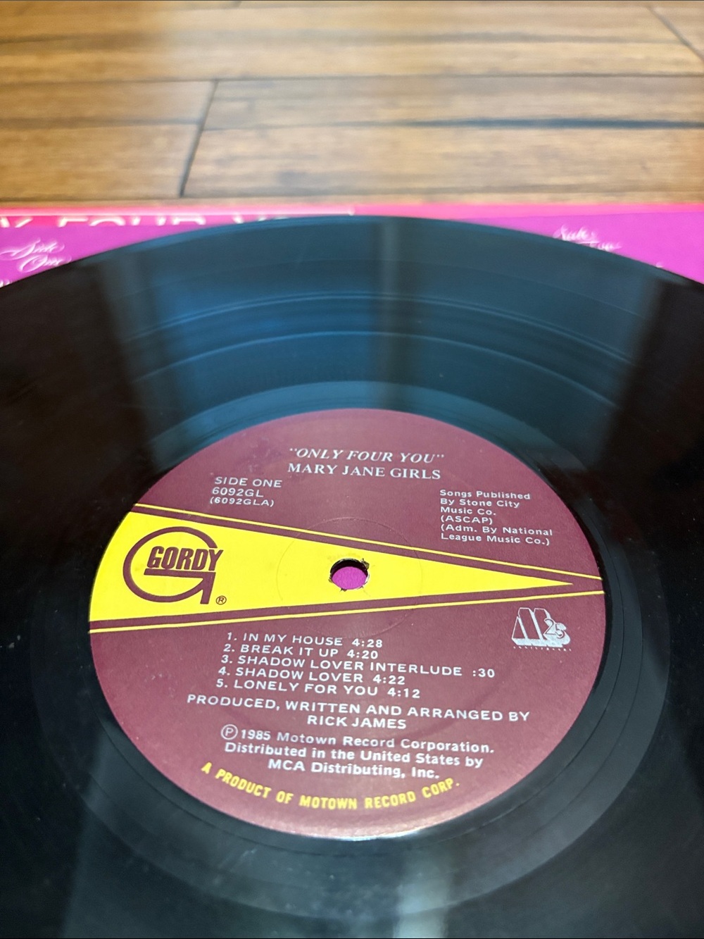 Mary Jane Girls - Only Four You (LP, Album) - Picture 8 of 8